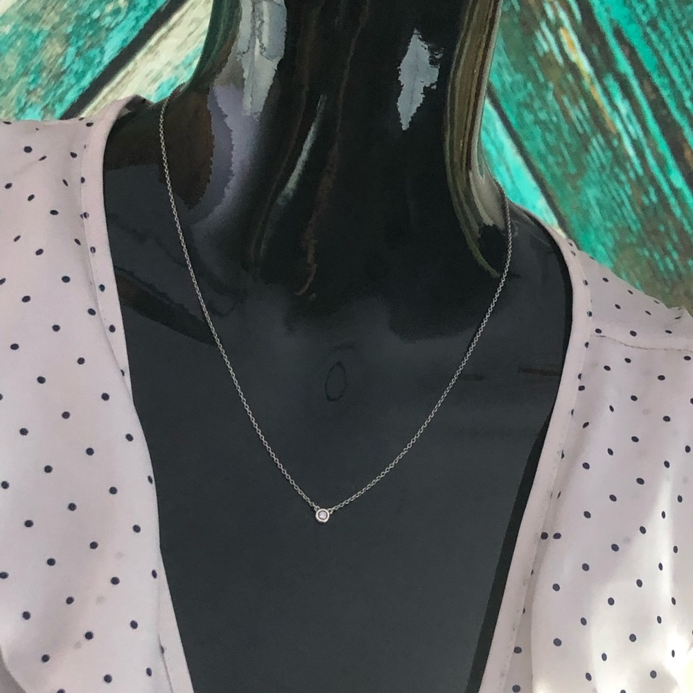 Tiffany & Co Peretti Diamond By The Yard Necklace